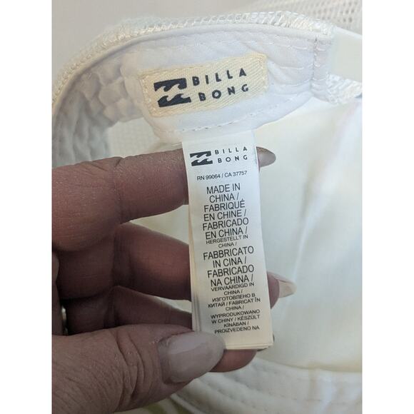 BILLABONG Girls' OSFM Shenanigans Trucker Baseball Snapback Hat Green White - Picture 3 of 5